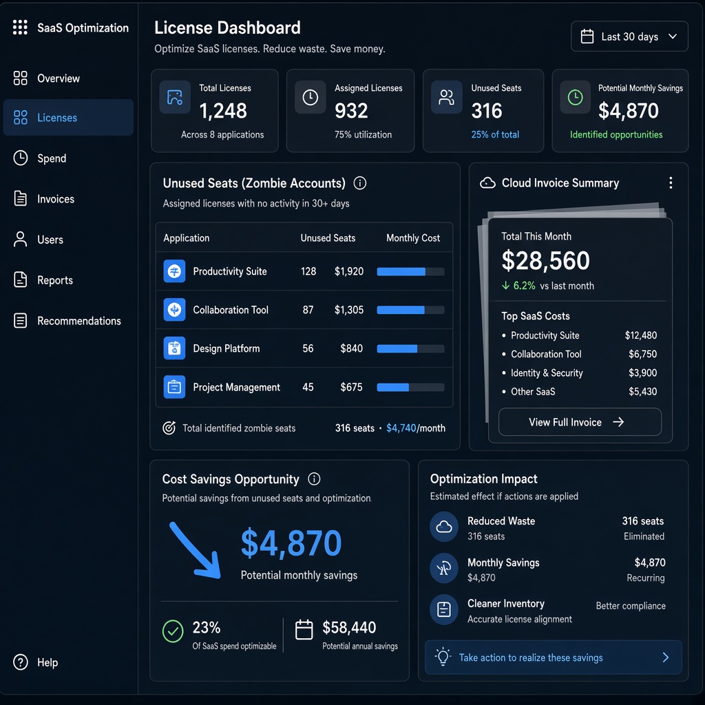 Cloud and SaaS spend optimization